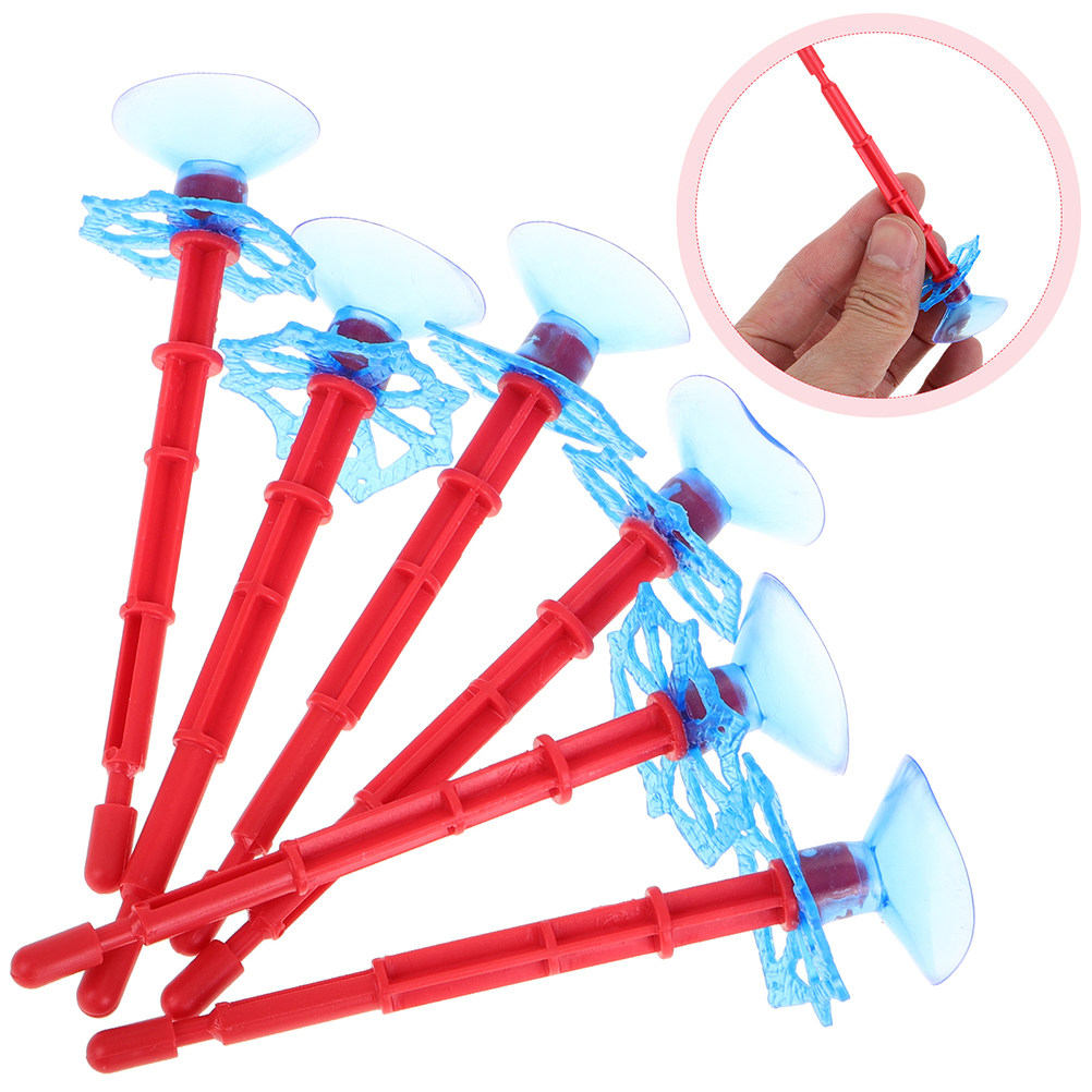 Kids Indoor Outdoor Games - 12Pcs Spider Web Launcher Replacement Sucker