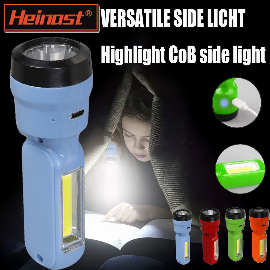 Kids Outdoor Movie Night - Portable Mini Torch Rechargeable Flashlight for