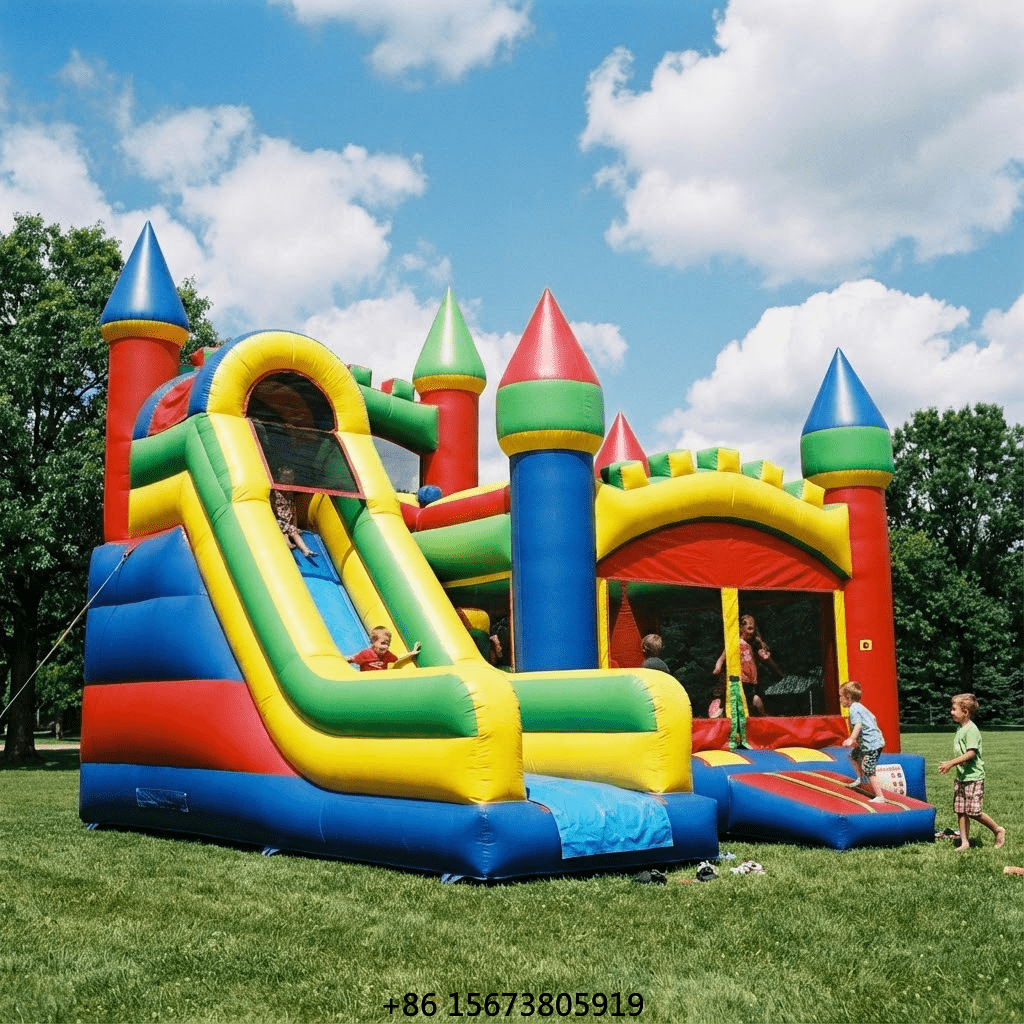 Kids Outdoor Jumping Castle - Customized Heavy Duty Commercial Inflatable Jumper