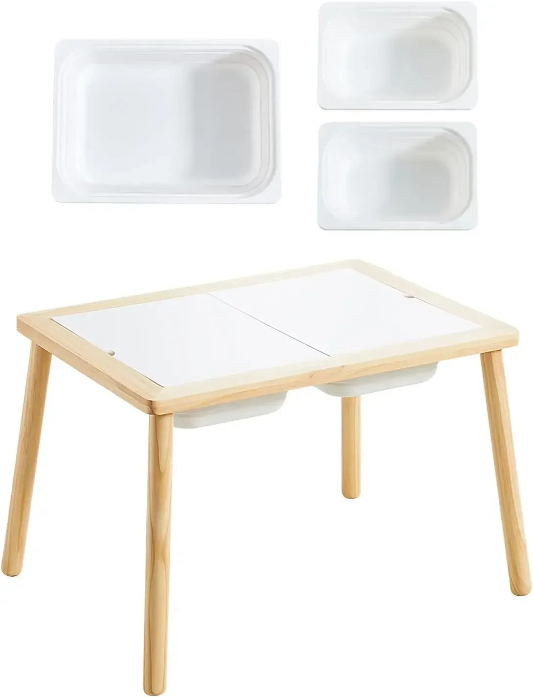 Kids Outdoor Wooden Table - BestsellerBestsellerBestsellerPerfect Choice for Christmas Thanksgiving Gift