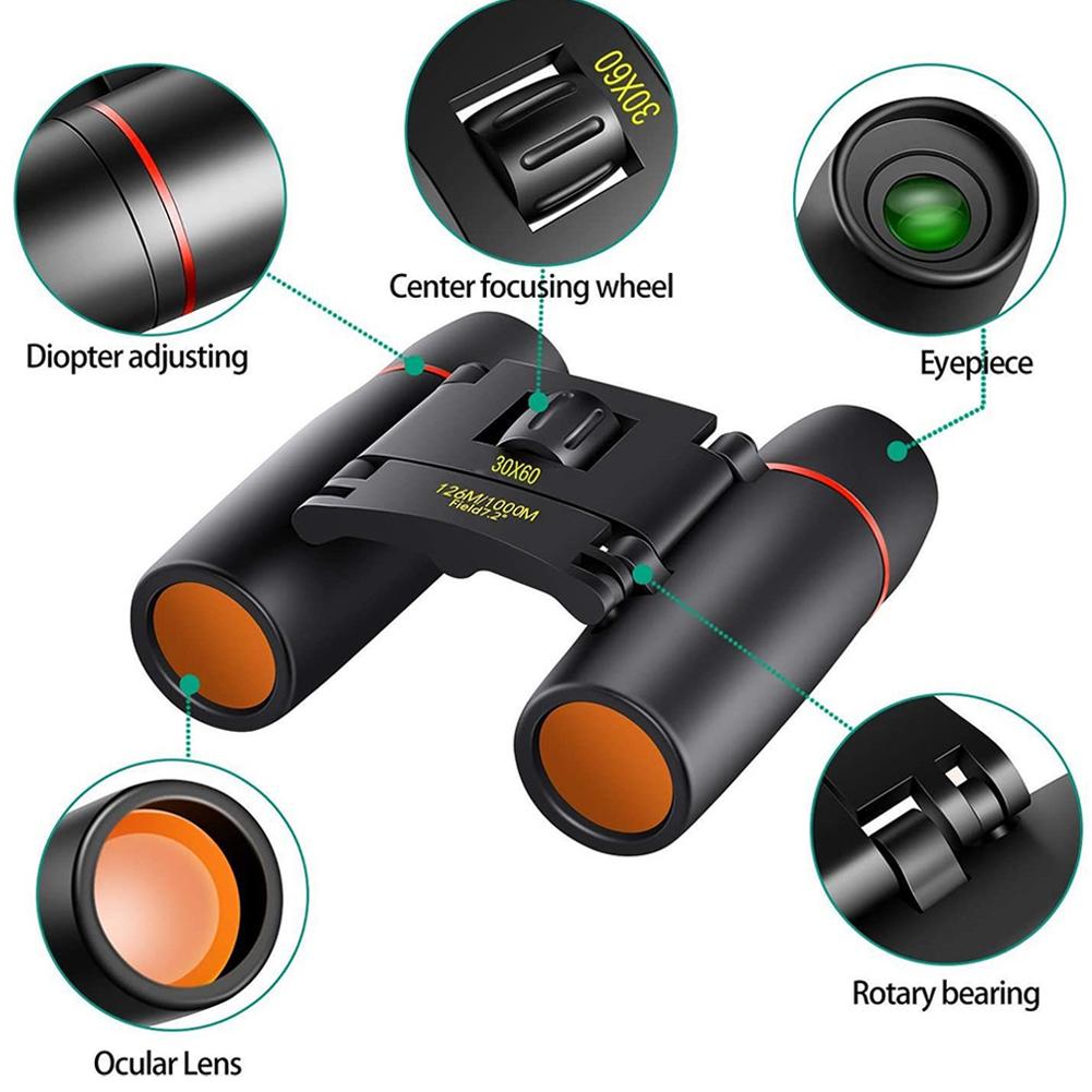 Kids Outdoor Movie Night - 30x60 HD Telescope Long Range Folding