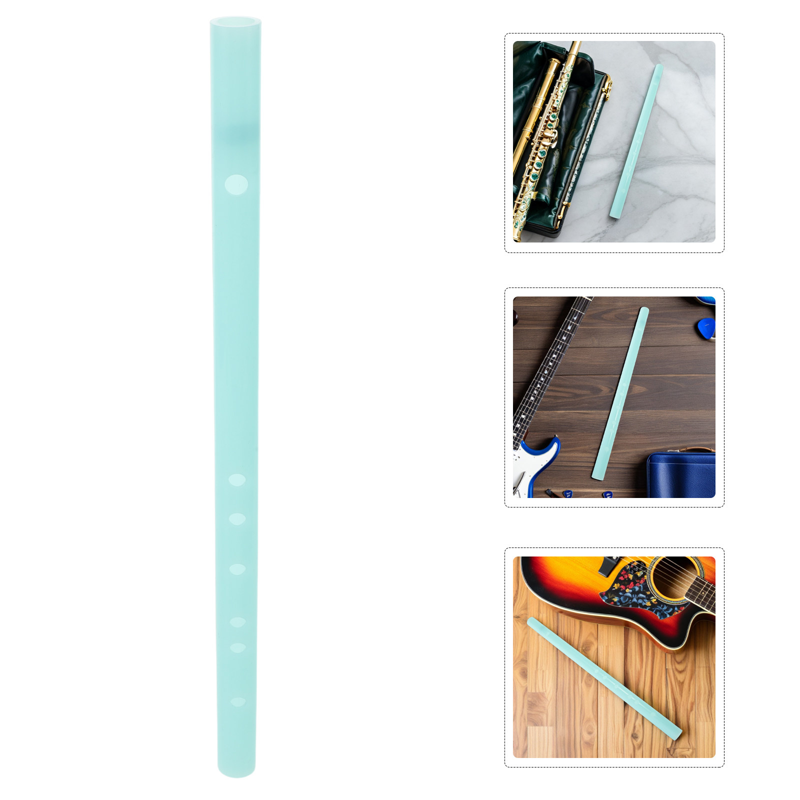 Outdoor Kid Friendly - Resin Made 14.6 Inch Soprano Recorder