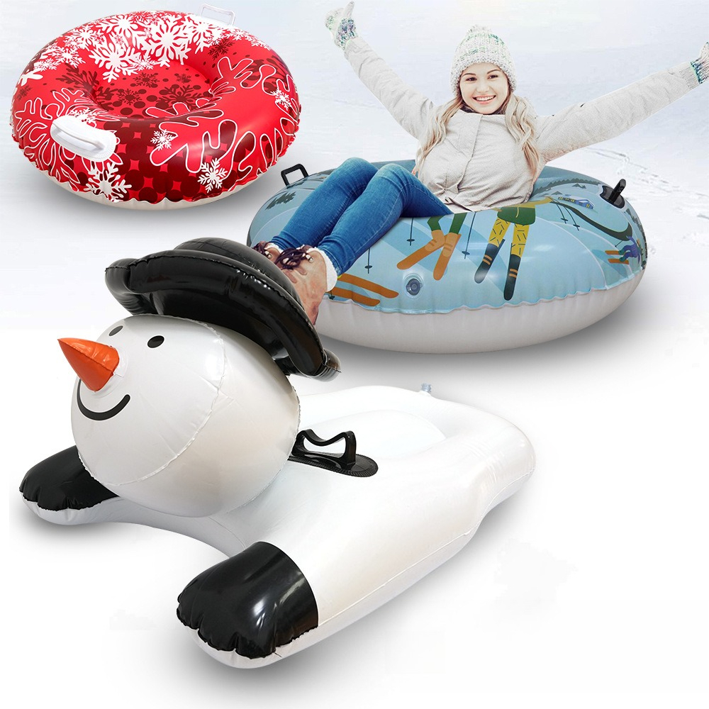 Kids Outdoor Youtube - Inflatable Snow Sled for Kids and