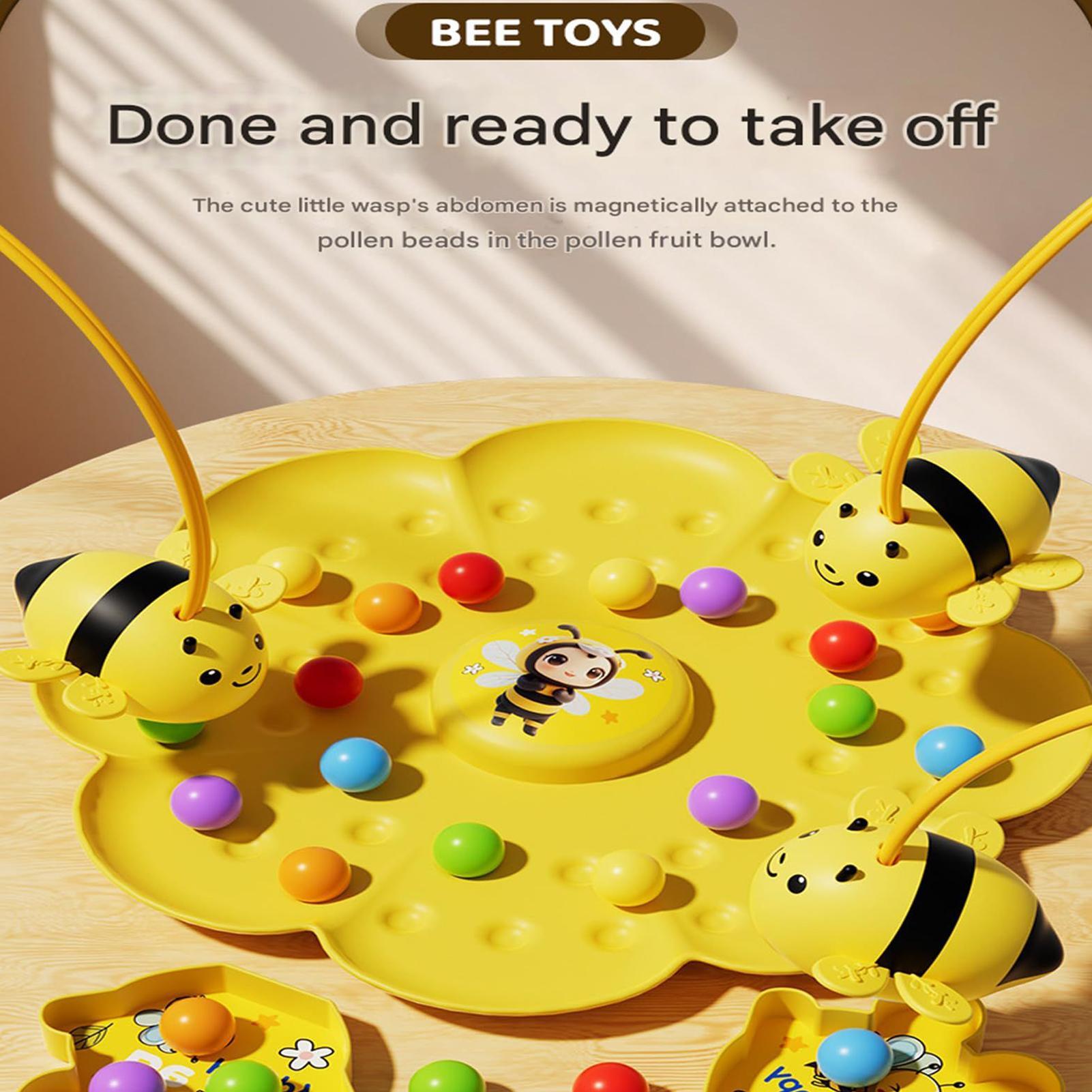 Educational Magnetic Bee Toy - - Kids Indoor Outdoor Games reseña y precio