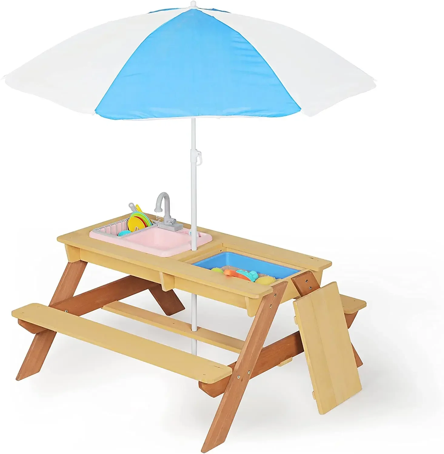 #Kids Picnic Table Outdoor Pat - Kids Outdoor Dining Table reseña y precio