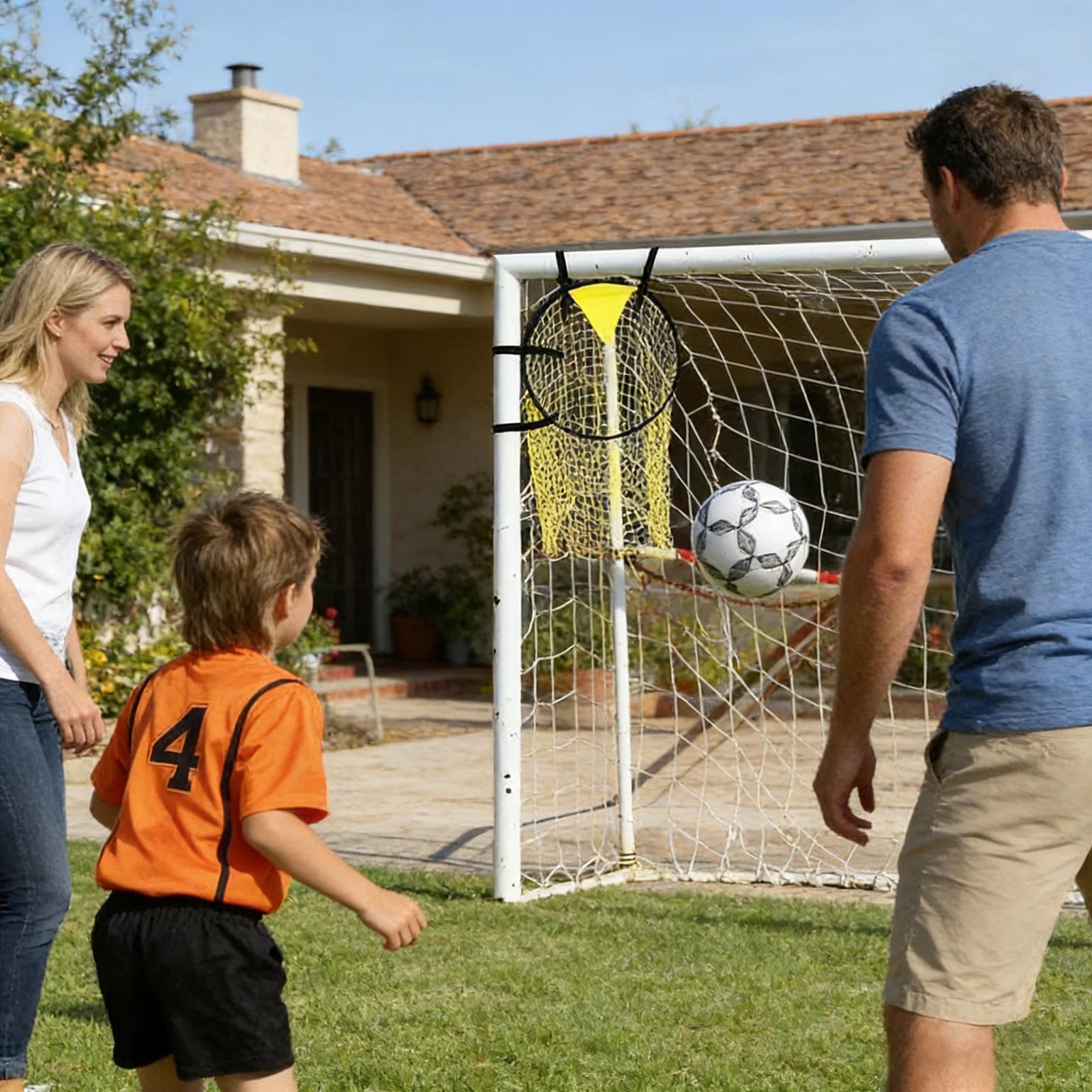 Elastic Kids Soccer Net Anti-T - Kids Outdoor Garden reseña y precio