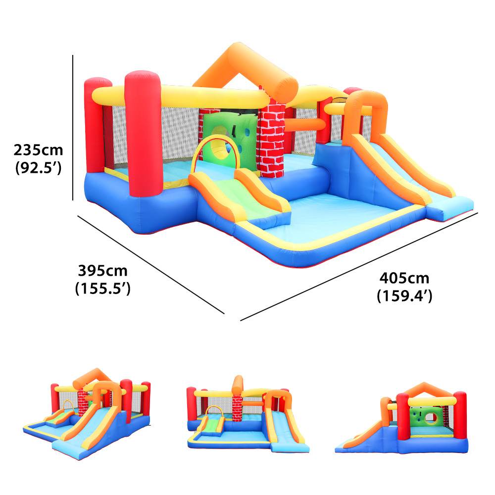 Custom Design NewTime Bouncing - Kids Outdoor Jumping Castle reseña y precio