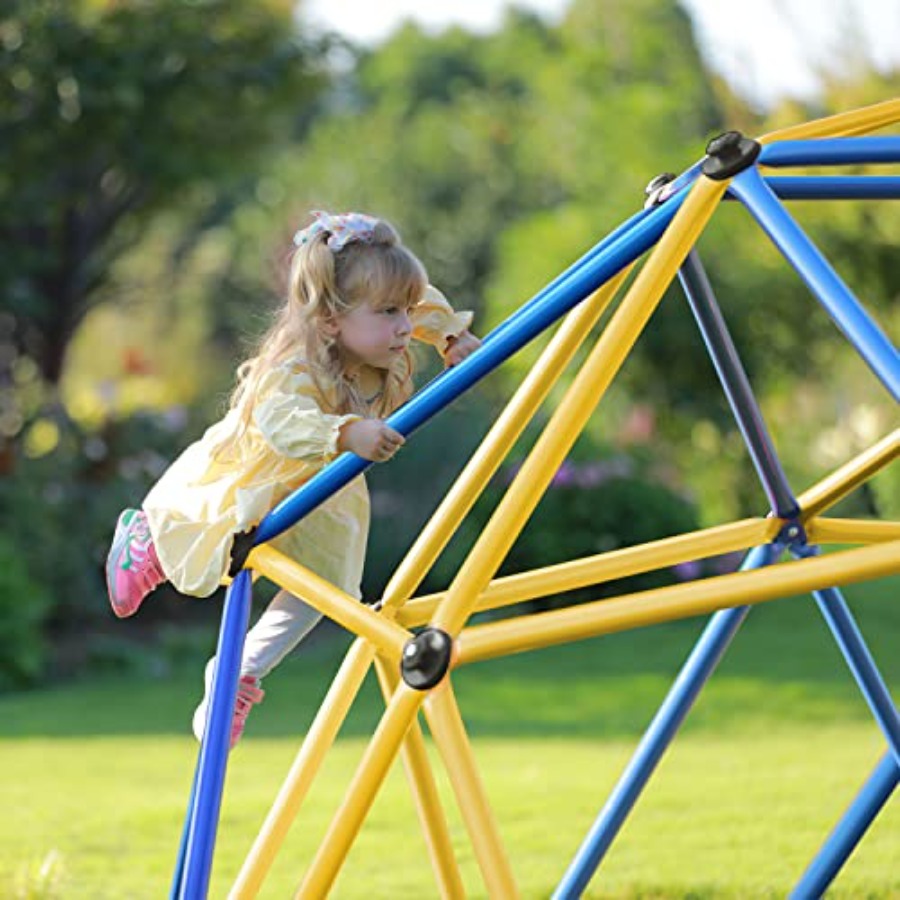 Outdoor Geometric Dome Climber - Kids Outdoor Wooden Climbing Frame reseña y precio