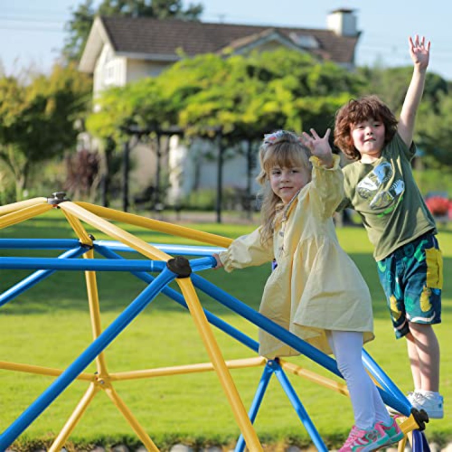 Outdoor Geometric Dome Climber - Kids Outdoor Wooden Climbing Frame reseña y precio