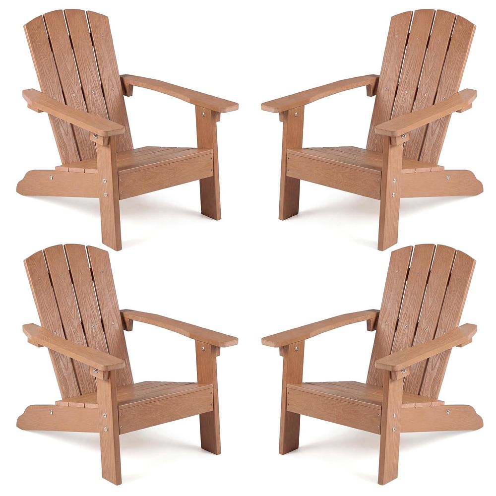 Kids Adirondack Chair, AllWeat - Kids Outdoor Lawn Chair reseña y precio
