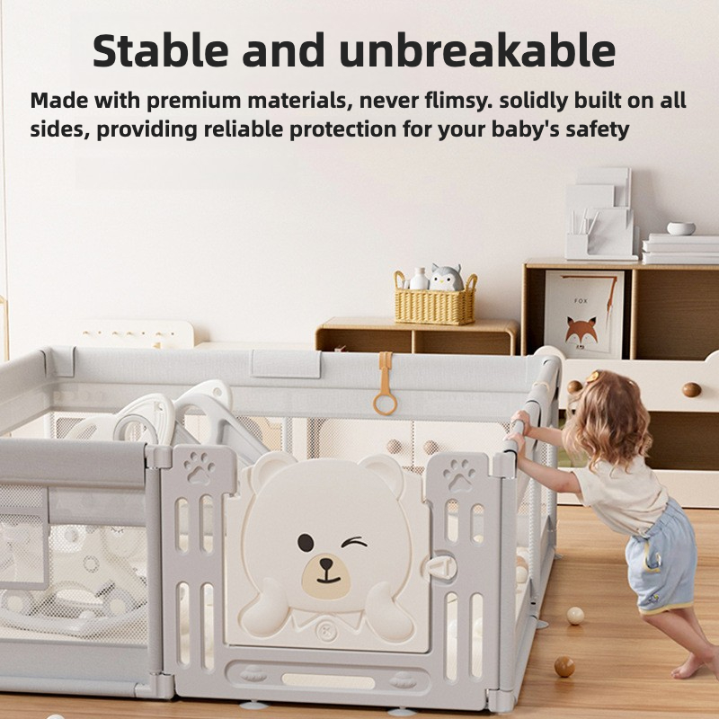 IMBABY 180x150cm Baby Playpen  - Kids Outdoor Fence reseña y precio