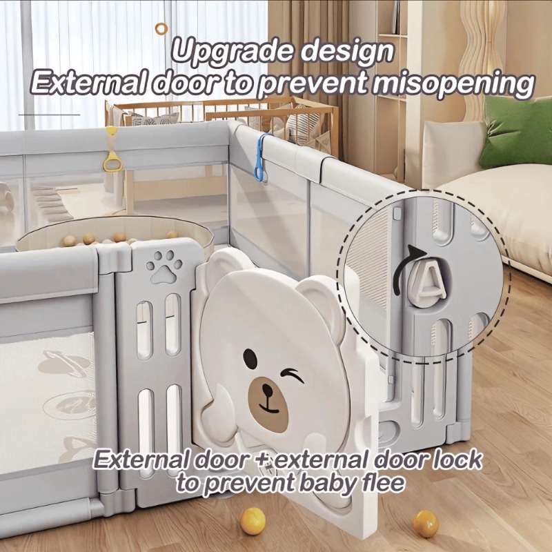 IMBABY 180x150cm Baby Playpen  - Kids Outdoor Fence reseña y precio