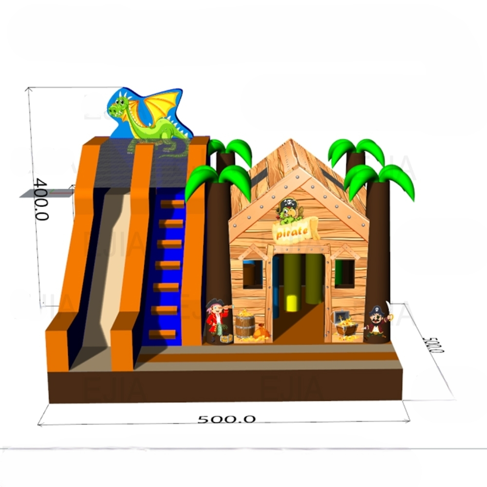 Portable Commercial 17FT Large - Kids Outdoor Jumping Castle reseña y precio