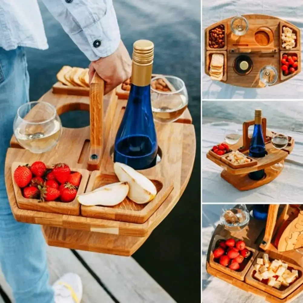 Outdoor Folding Wine Table Rem - Kids Outdoor Wooden Table reseña y precio