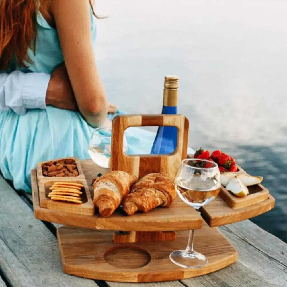 Outdoor Folding Wine Table Rem - Kids Outdoor Wooden Table reseña y precio