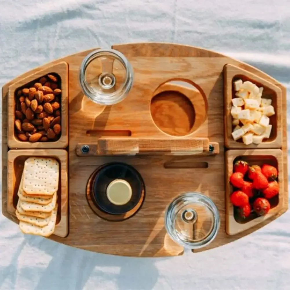 Outdoor Folding Wine Table Rem - Kids Outdoor Wooden Table reseña y precio