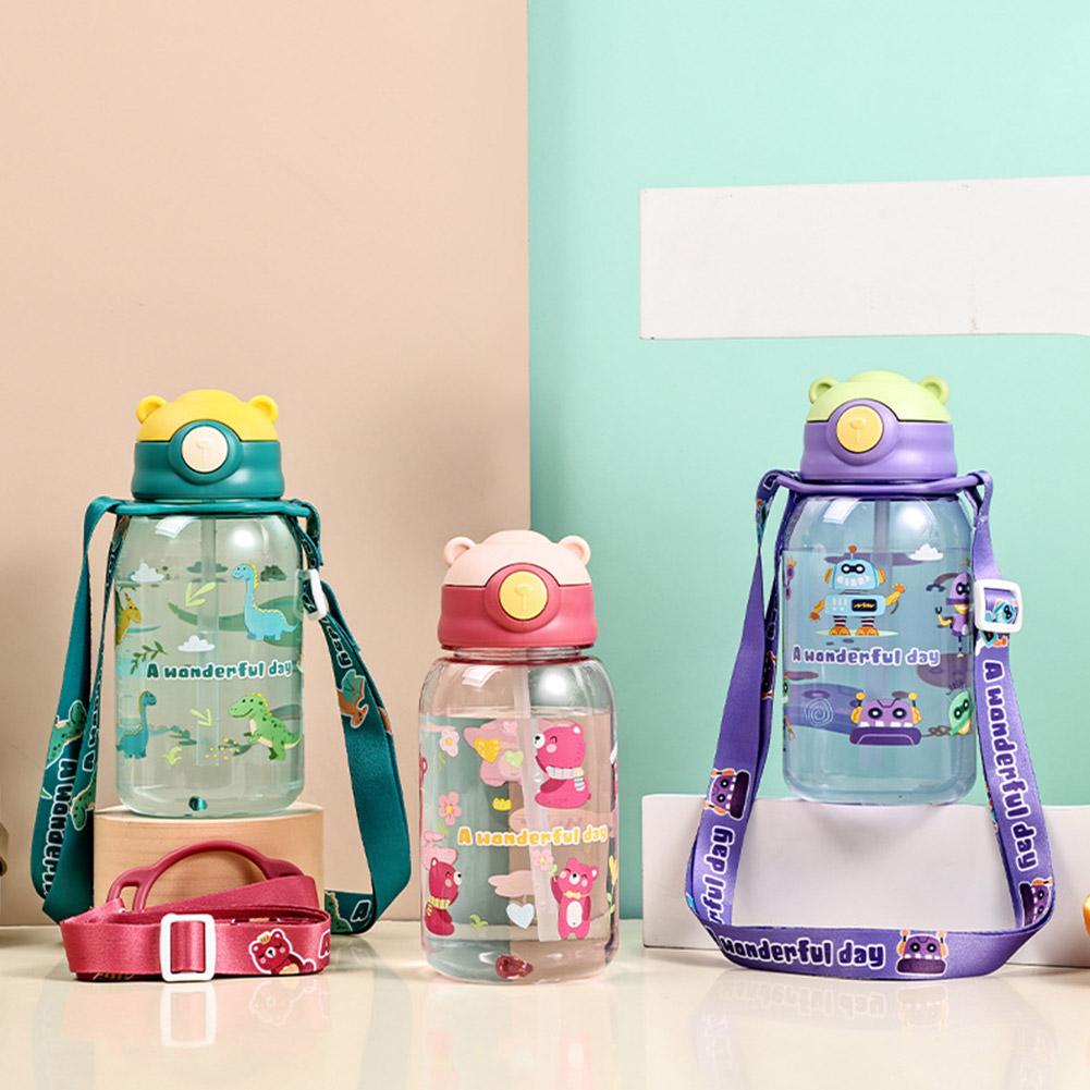 650ml Cute Kids Water Bottle w - Outdoor Kid Friendly reseña y precio