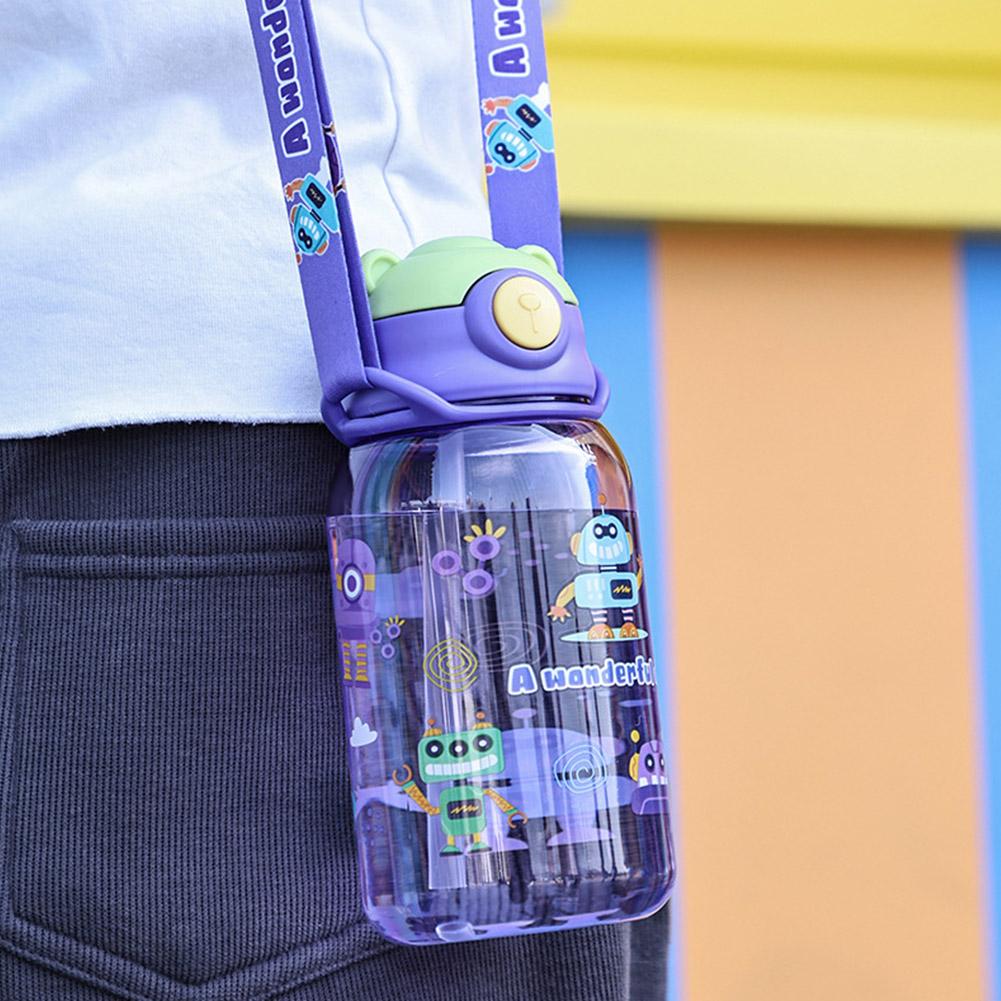 650ml Cute Kids Water Bottle w - Outdoor Kid Friendly reseña y precio