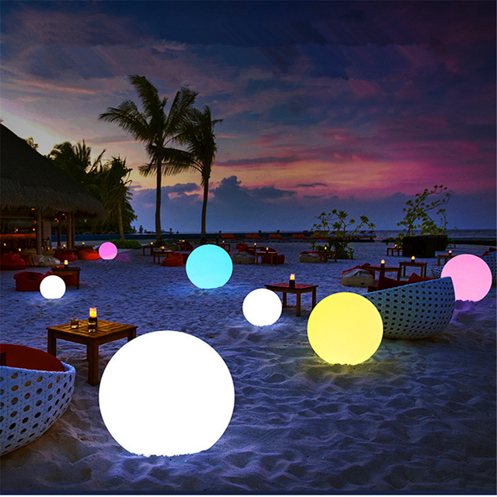 Rechargeable LED Glowing Ball  - Kids Outdoor Decor reseña y precio