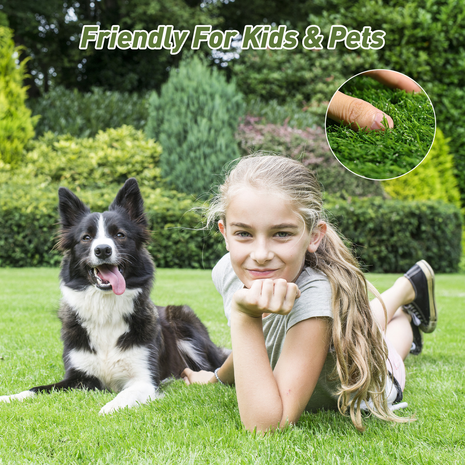 Upgraded Large Artificial Gras - Outdoor Kid Friendly reseña y precio
