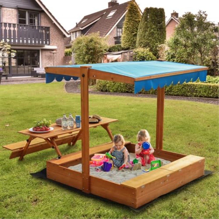 Backyard outdoor kids wooden s - Kids Outdoor Wooden Table reseña y precio