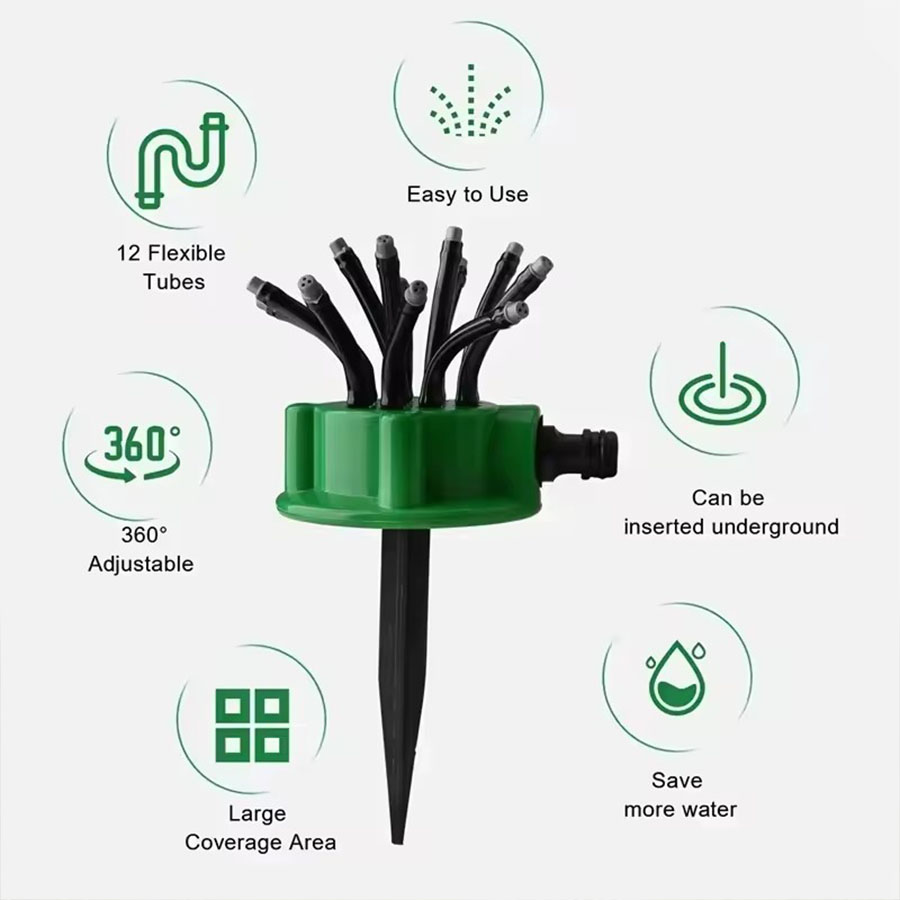 360° Automatic Rotating Garden - Kids Outdoor Water Sprinkler reseña y precio