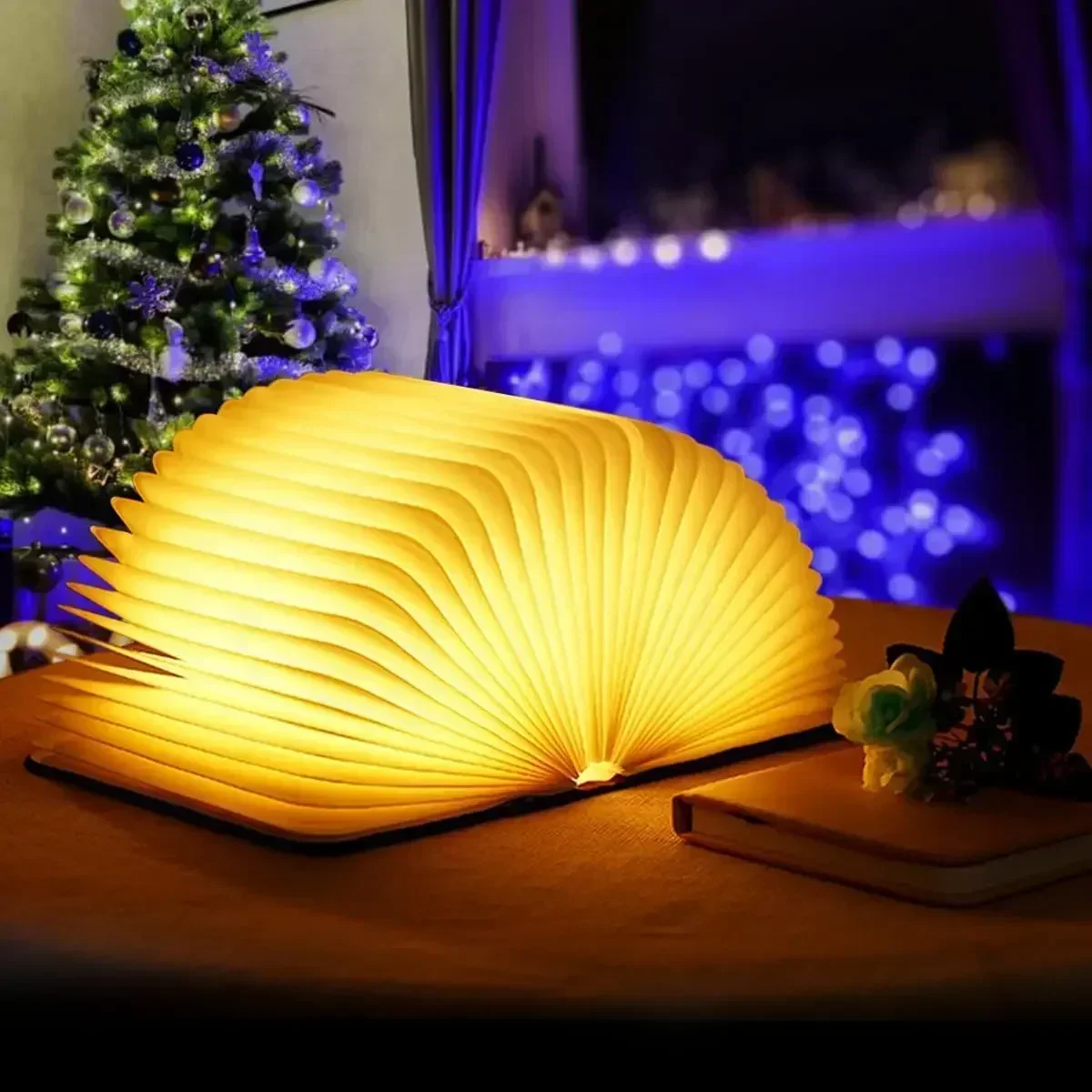 3D Book Light Folding Wooden C - Kids Outdoor Wooden Table reseña y precio