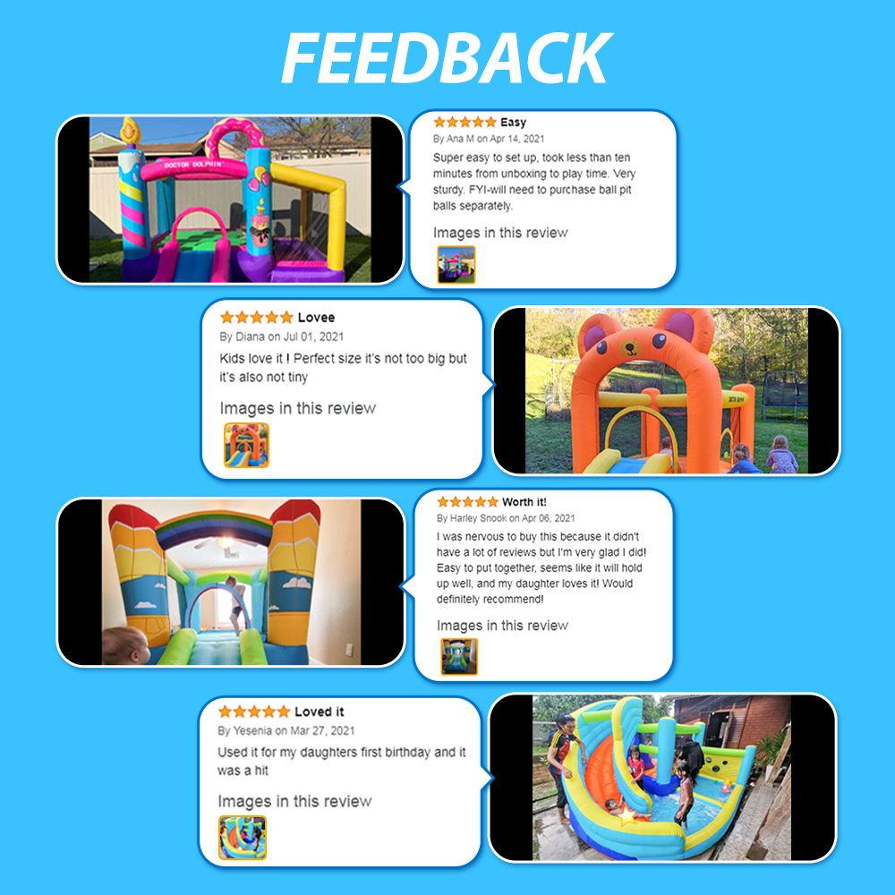 In Stock Small Inflatable Boun - Kids Outdoor Jumping Castle reseña y precio
