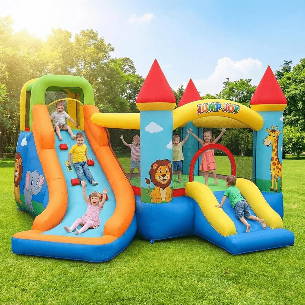Customized Heavy Duty Commerci - Kids Outdoor Jumping Castle reseña y precio