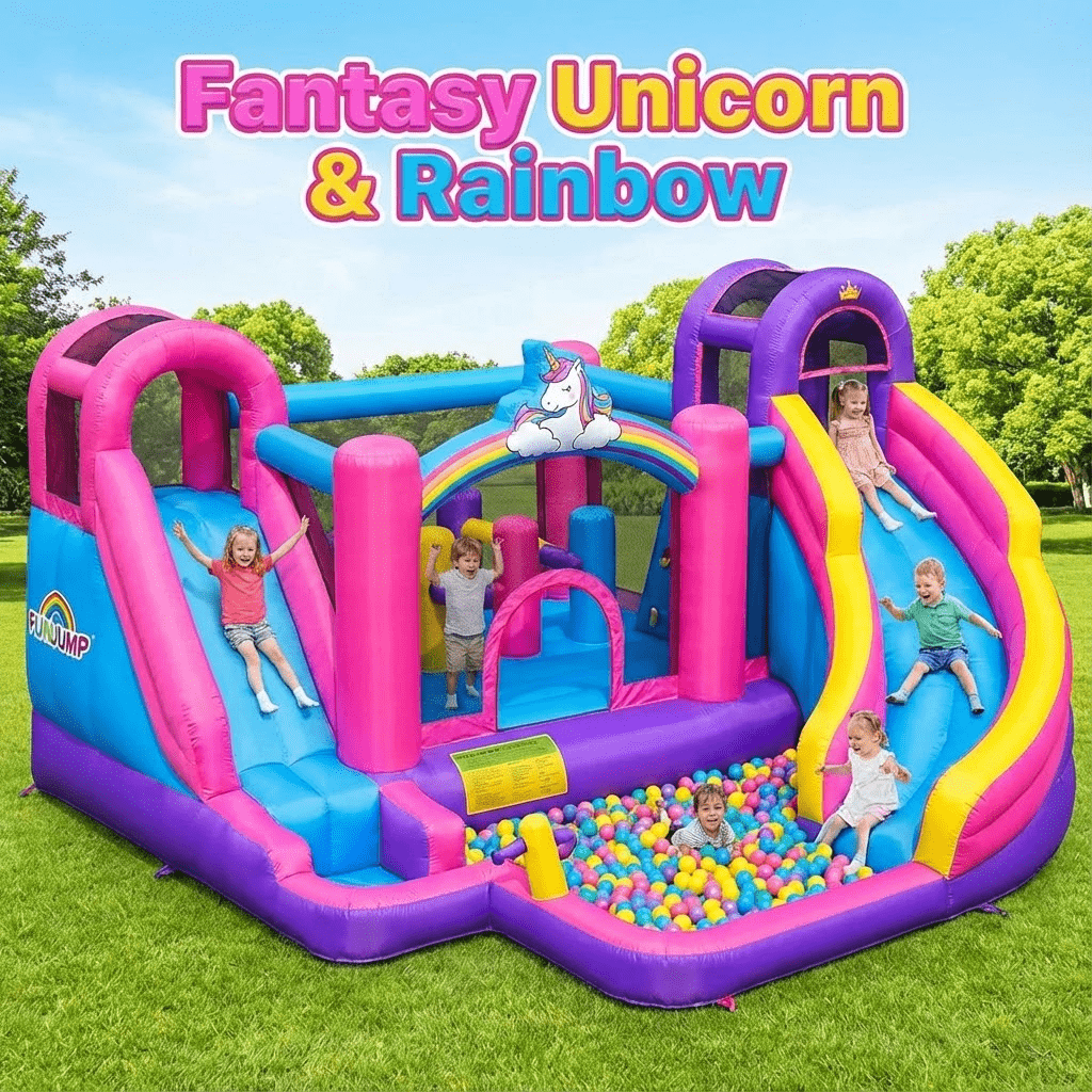 Customized Heavy Duty Commerci - Kids Outdoor Jumping Castle reseña y precio