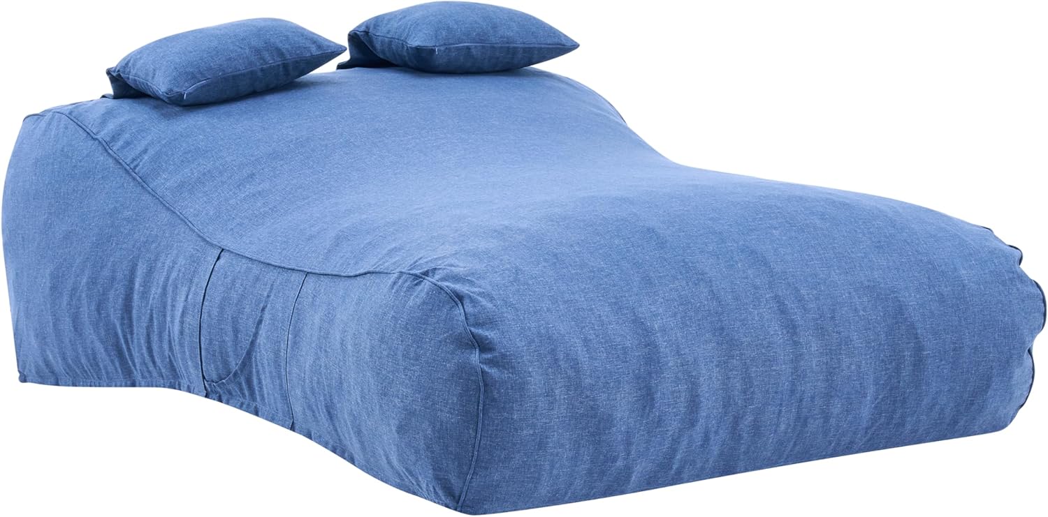 Two Seat Bean Bag Sofa For Adu - Kids Outdoor Bean Bag Chair reseña y precio