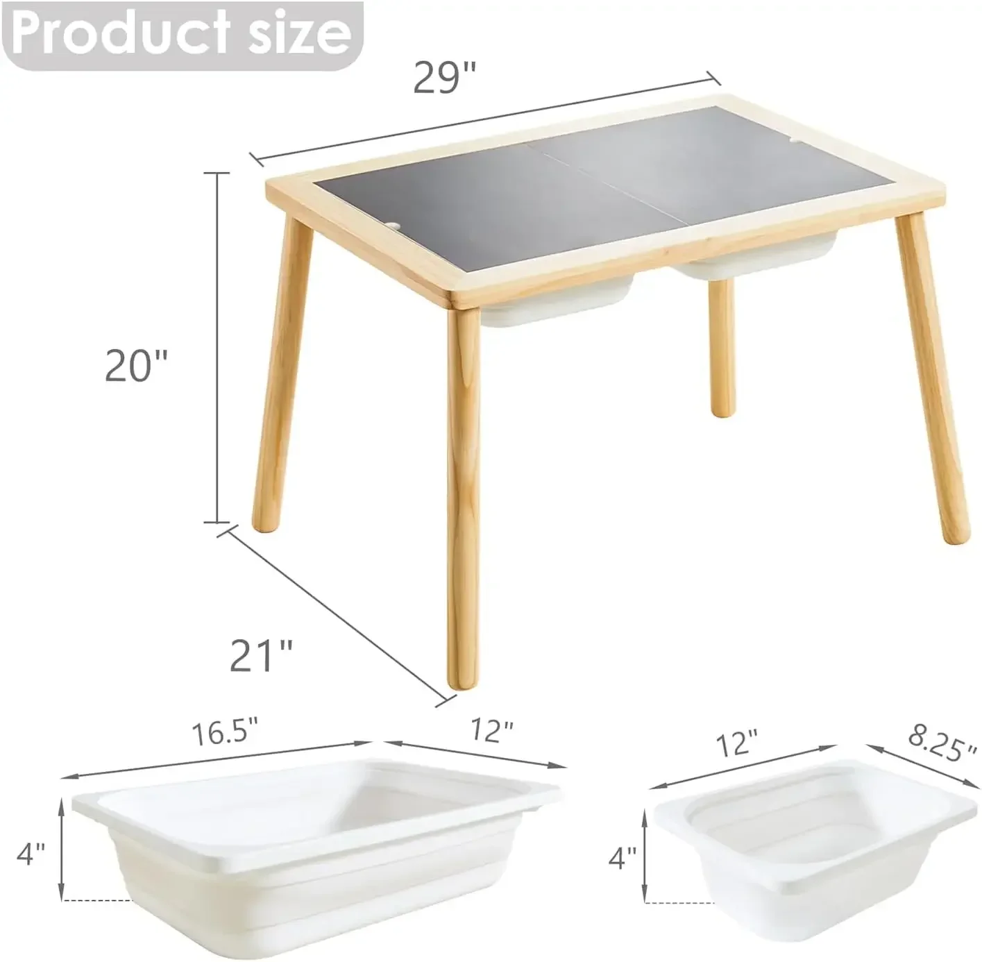 BestsellerBestsellerBestseller - Kids Outdoor Wooden Table reseña y precio