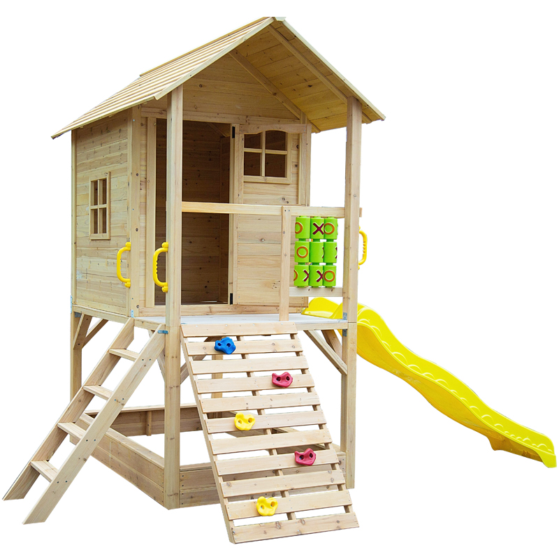 Children Wooden Outdoor Playho - Kids Outdoor Garden reseña y precio
