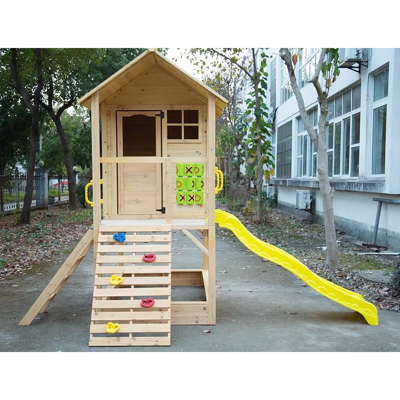 Children Wooden Outdoor Playho - Kids Outdoor Garden reseña y precio