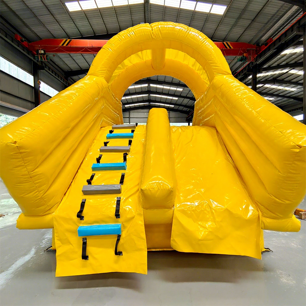 Yellow Commercial Grade PVC In - Kids Outdoor Inflatable reseña y precio