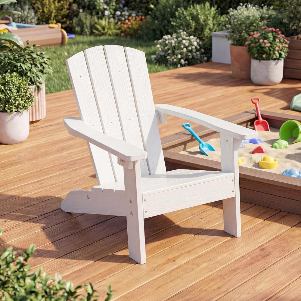 Kids Adirondack Chair, All-Wea - Kids Outdoor Lawn Chair reseña y precio