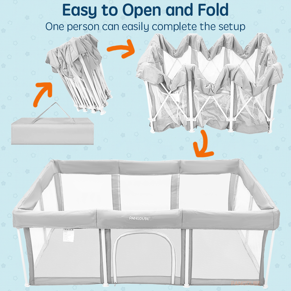 PANGDUBE Easy Folding Hildren' - Kids Outdoor Fence reseña y precio