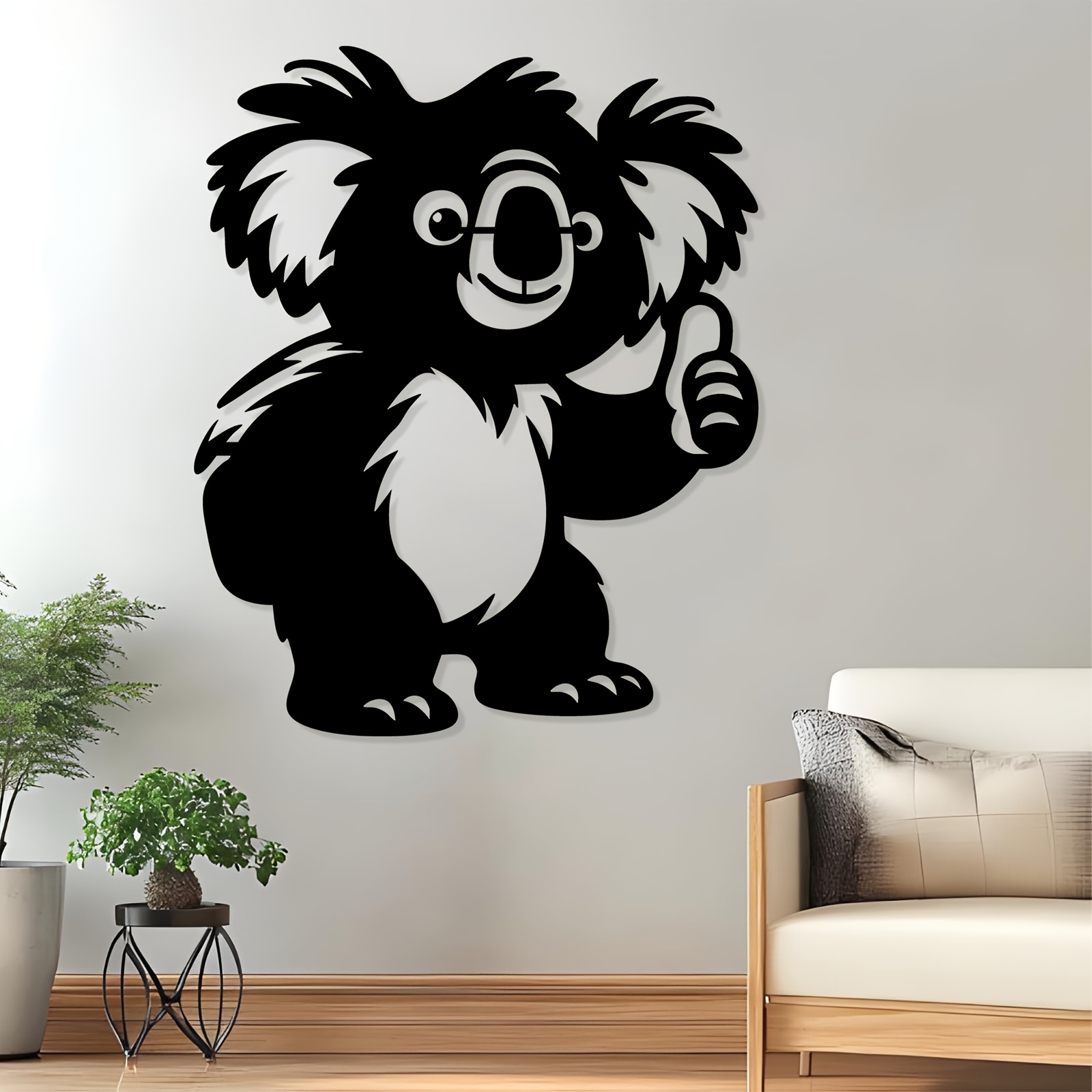 1PC Cute Koala Aluminum Metal  - Kids Outdoor Fence reseña y precio