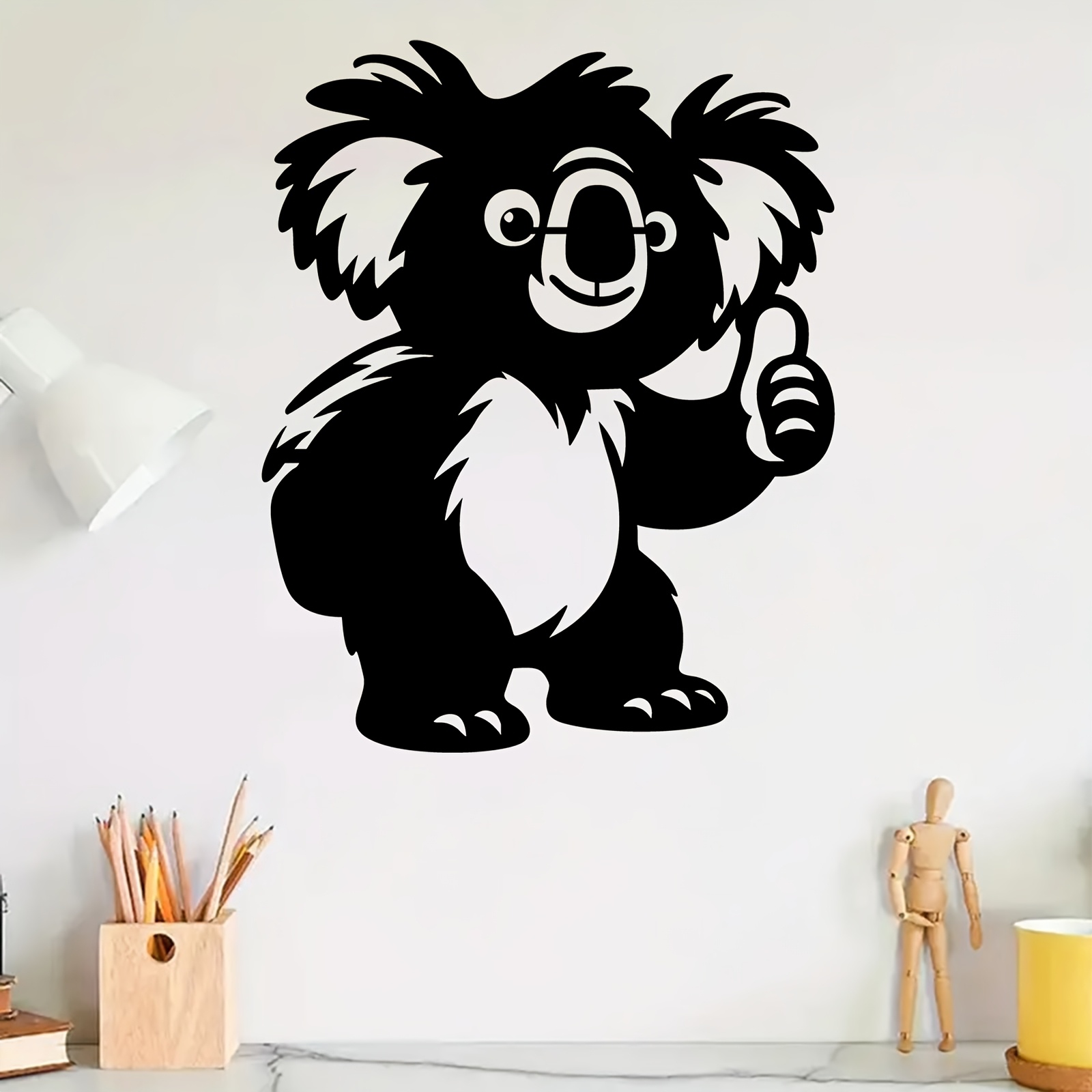 1PC Cute Koala Aluminum Metal  - Kids Outdoor Fence reseña y precio