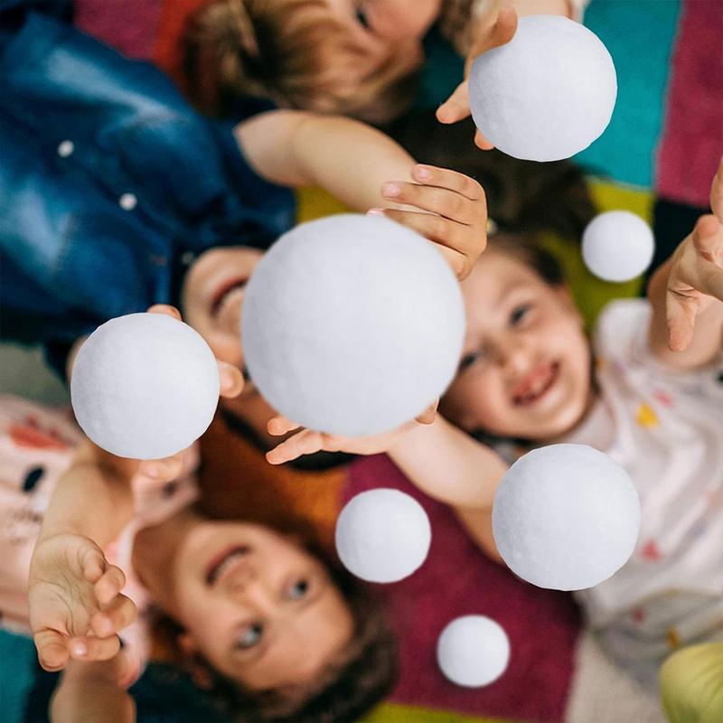 20 Pcs Soft Snow Fake Balls In - Kids Indoor Outdoor Games reseña y precio