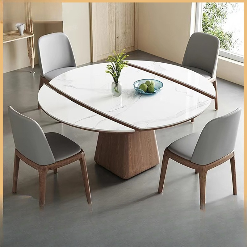 Extendable Dining Table Round  - Kids Outdoor Wooden Table reseña y precio