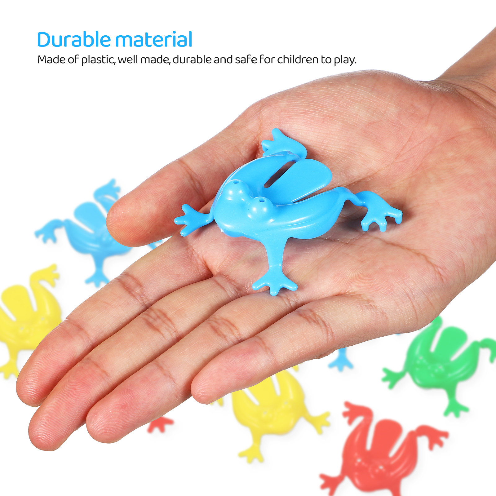 16Pcs Jumping Frogs Assorted C - Kids Indoor Outdoor Games reseña y precio