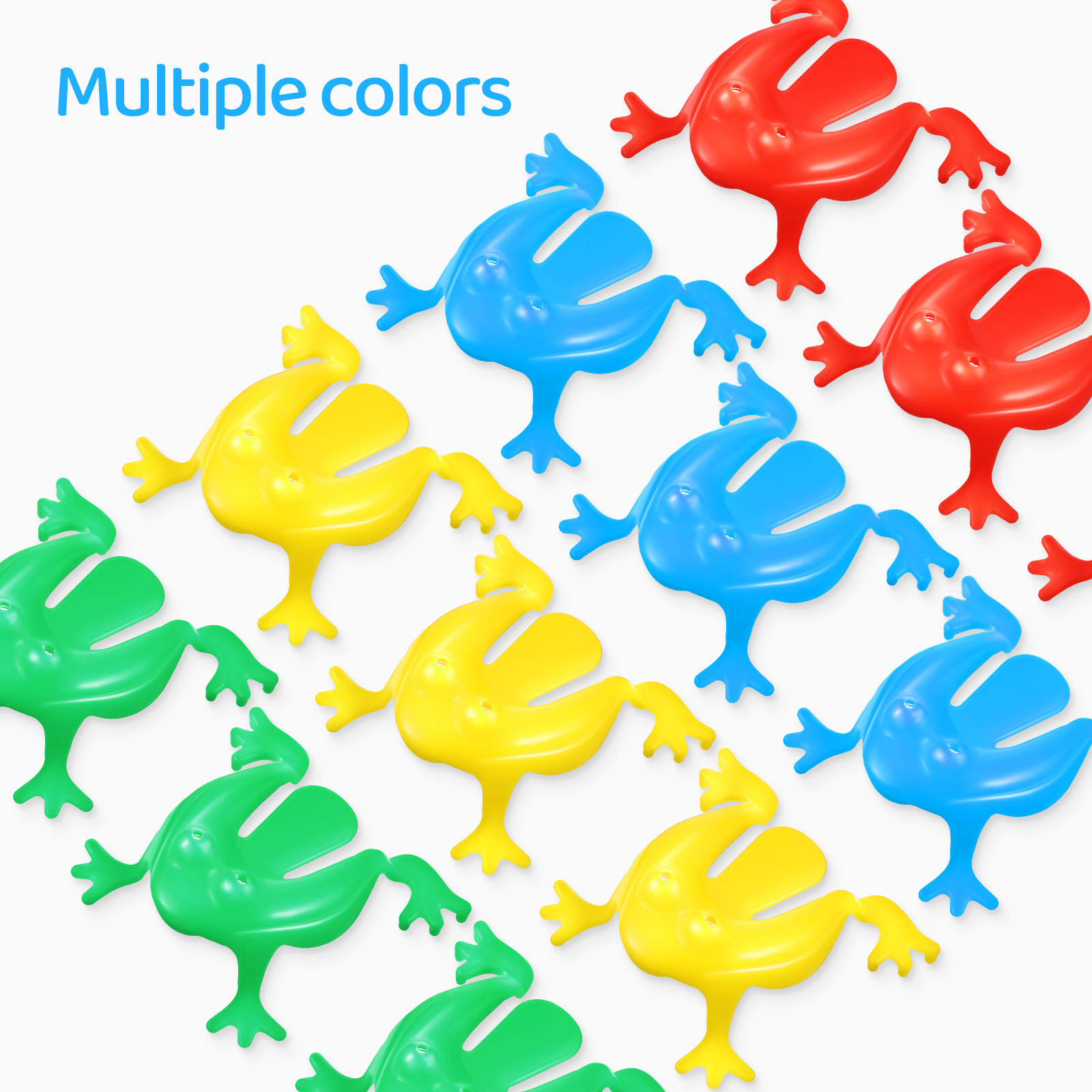 16Pcs Jumping Frogs Assorted C - Kids Indoor Outdoor Games reseña y precio