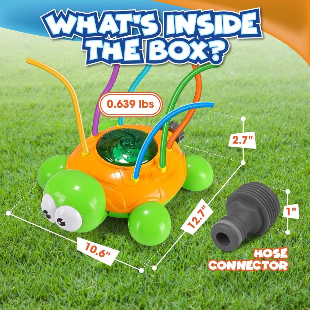 Chuchik Water Sprinkler or Kid - Kids Outdoor Water Sprinkler reseña y precio