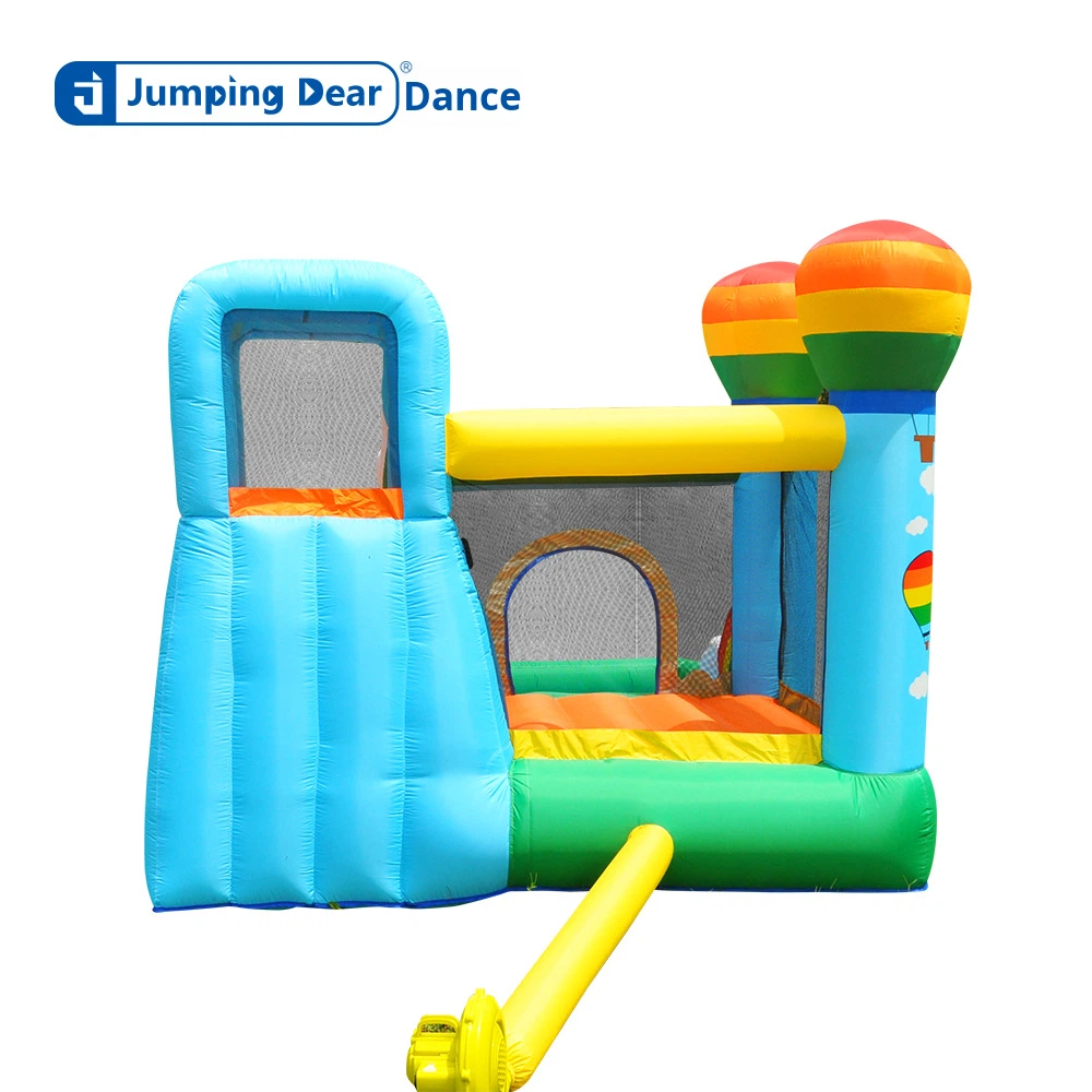 Kids Inflatable Castle with Sl - Kids Outdoor Jumping Castle reseña y precio