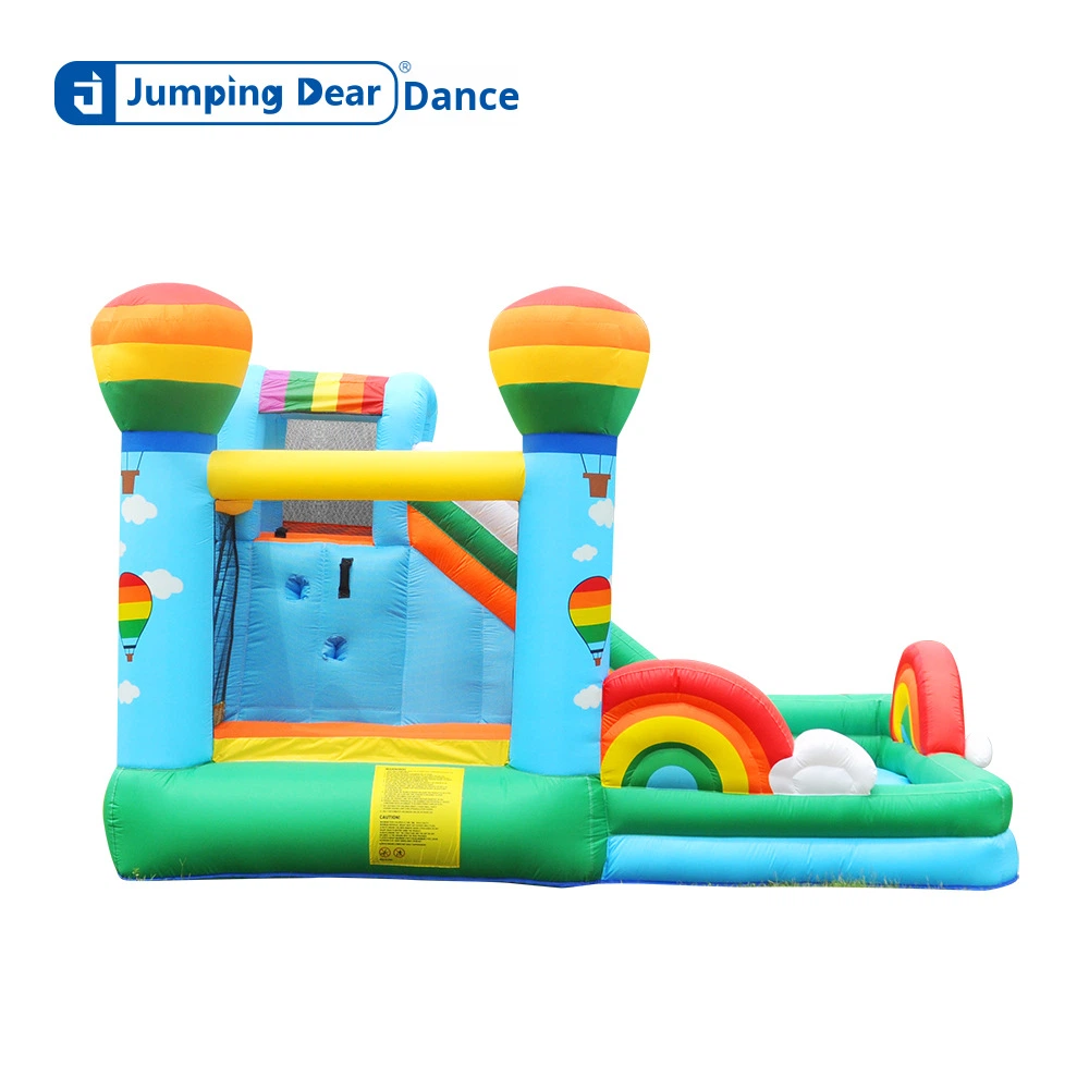 Kids Inflatable Castle with Sl - Kids Outdoor Jumping Castle reseña y precio