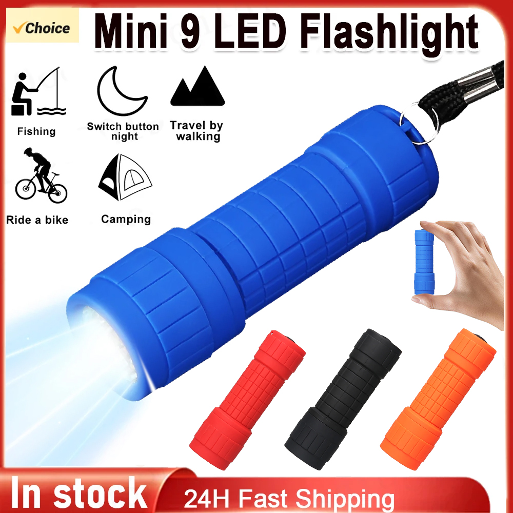 Mini Torch 9 LED Flashlight Fo - Kids Outdoor Movie Night reseña y precio