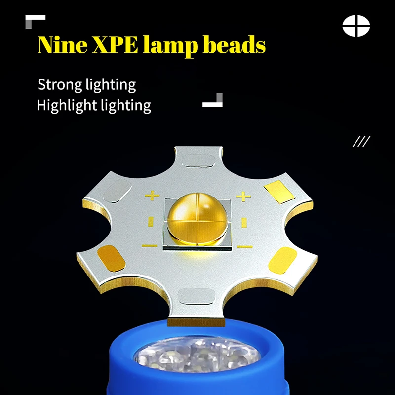 Mini Torch 9 LED Flashlight Fo - Kids Outdoor Movie Night reseña y precio