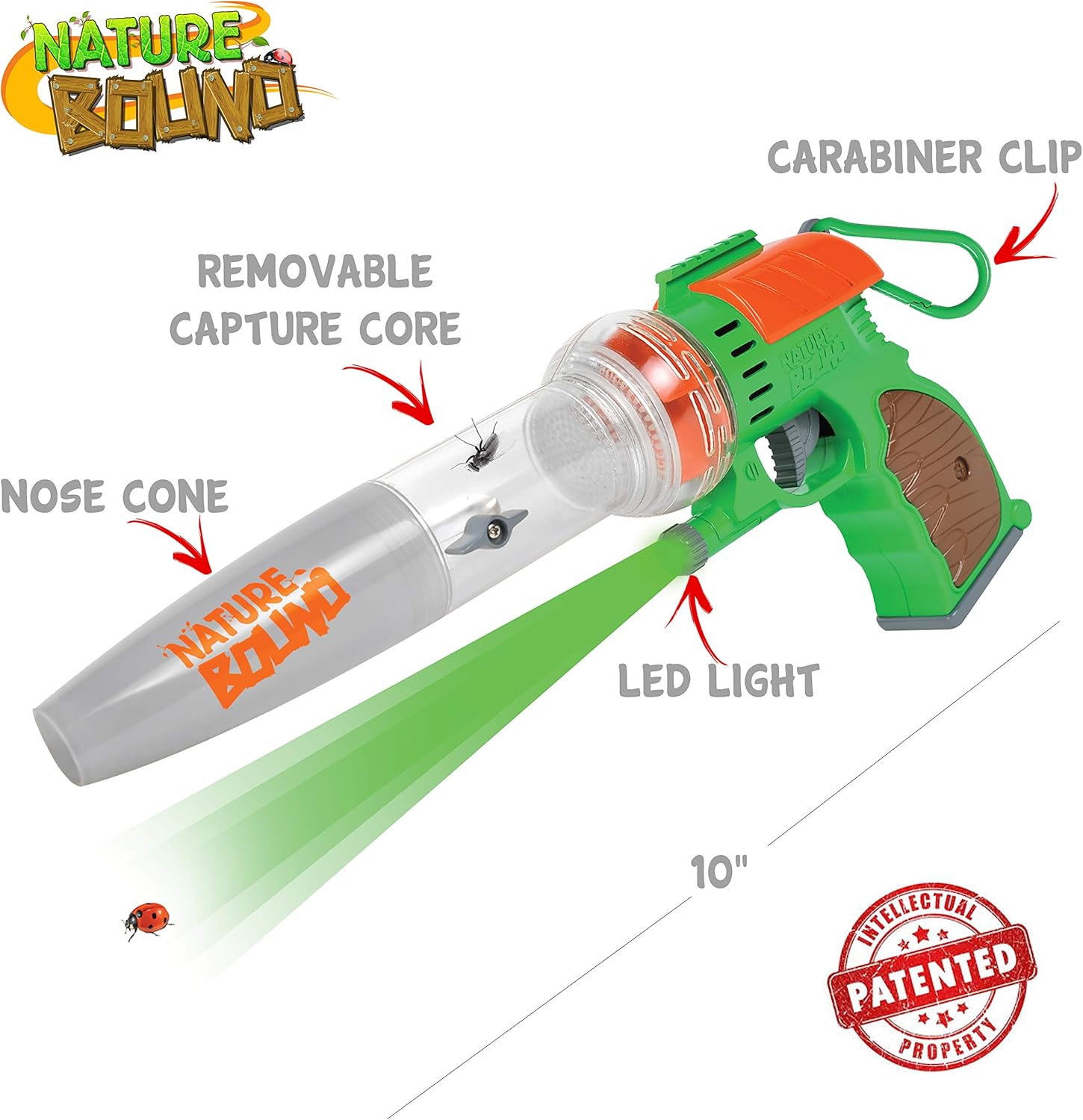 Bug Catcher Vacuum with Light  - Outdoor Kid Friendly reseña y precio