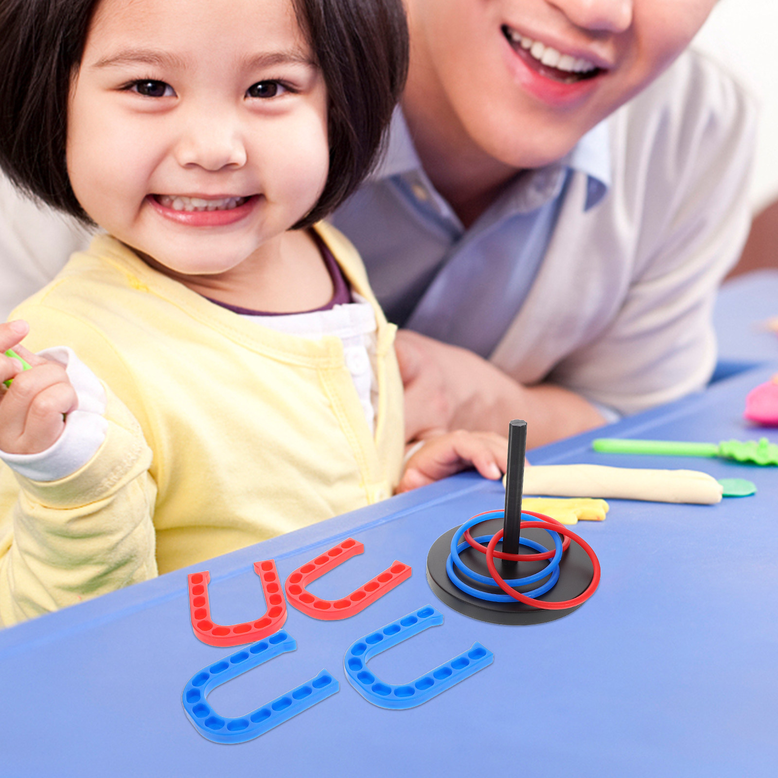 1Set Educational Horseshoe Gam - Kids Indoor Outdoor Games reseña y precio